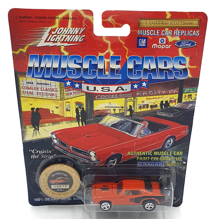 Johnny Lightning 1/64 Scale 200-100 Muscle Cars USA - 1971 Plymouth "Hemi Cuda"