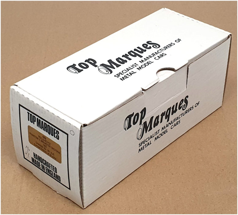 Top Marques 1/43 Scale GS3 - 1932 Rolls Royce Phantom II - Blue