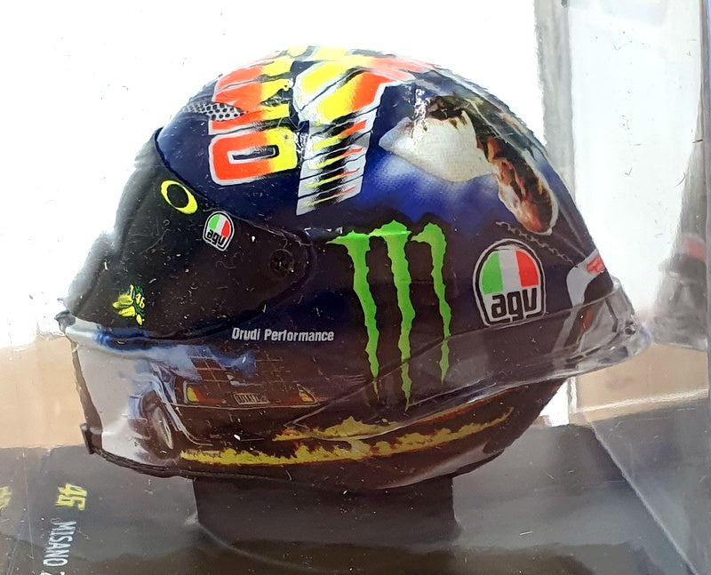 Altaya 1/5 Scale MT9ALA0024 Helmet MotoGP Valentino Rossi Misano 2018 #46
