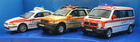 Cararama 1/43 Scale 370 - BMW, Mercedes, Volkswagen Polizei Police - 3 Pce Set