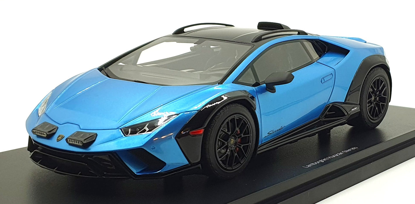 Top Speed 1/18 Scale Resin TS0609 - Lamborghini Huracan Serrato - Blue Aegir
