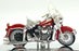 Maisto 1/18 Scale 39360 - 1962 Harley Davidson FLH Duo Glide - Red/White