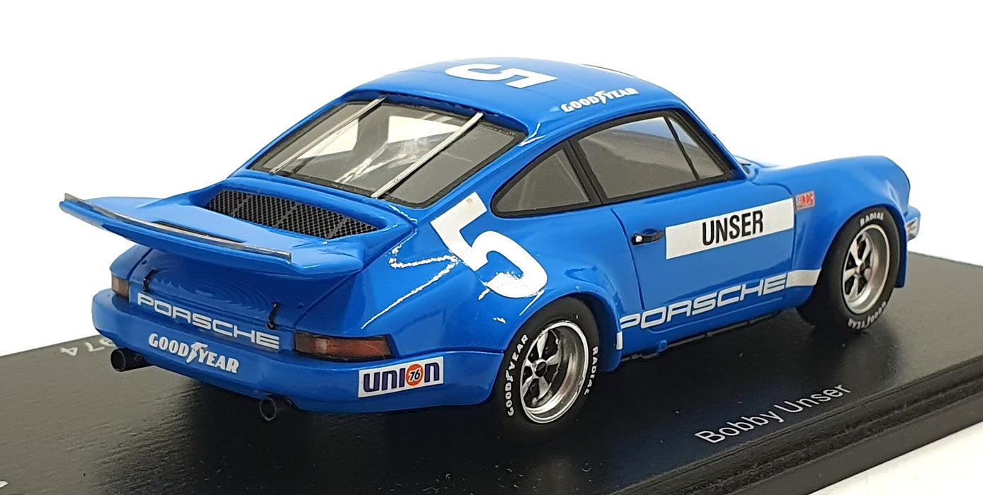 Spark 1/43 Scale US146 - Porsche RS 3.0 #5 3rd IROC Daytona 1974
