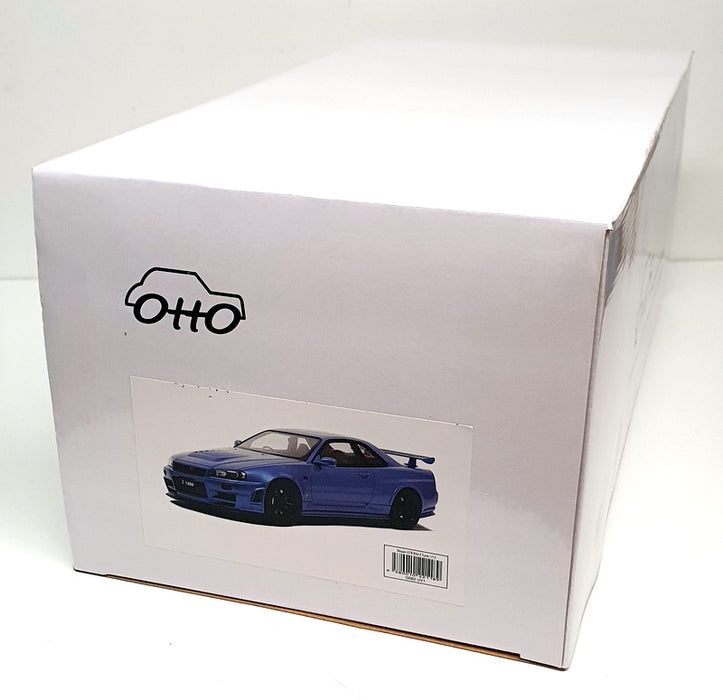 Otto Models 1/12 Scale Resin G082 - Nissan Skyline GTR R34 Z Tune - Blue