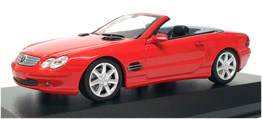 Maxichamps 1/43 Scale 940 031031 - 2001 Mercedes Benz SL-Class - Red