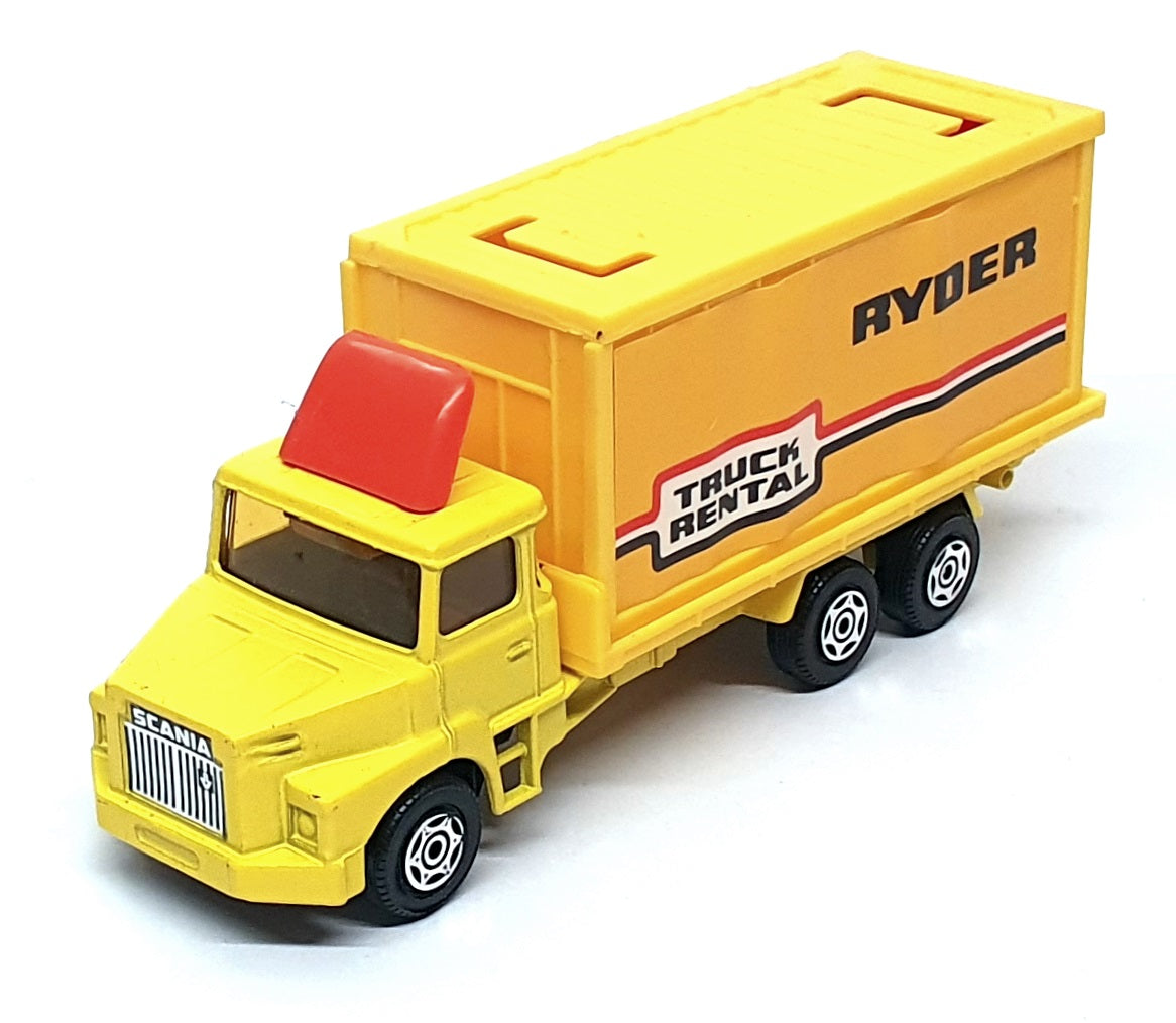 Corgi 14cm Long Diecast 1147 - Scania 1147 Truck Ryder - Yellow