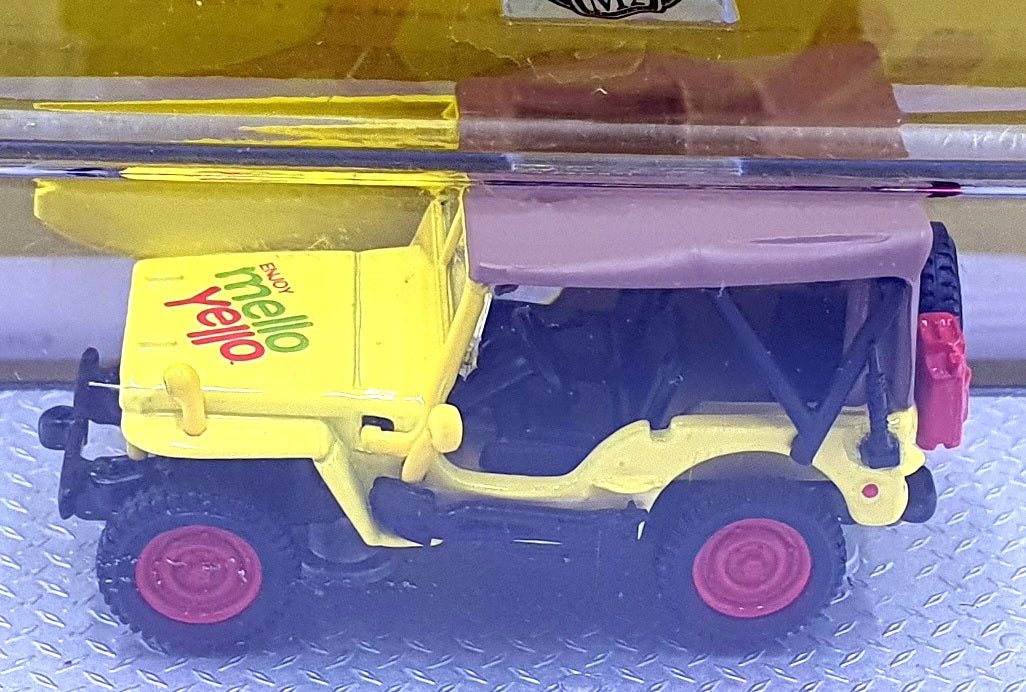 Castline M2 Machines 1/64 Scale A17 1944 Willys MB Jeep - Yellow