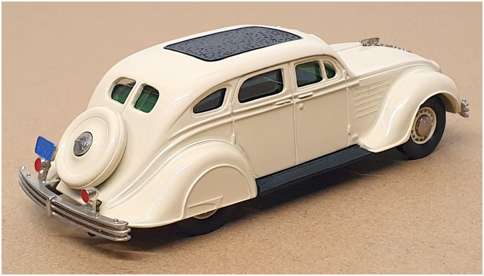 Brooklin 1/43 Scale BRK7 001A - 1934 Chrysler Airflow 4Dr - Cream