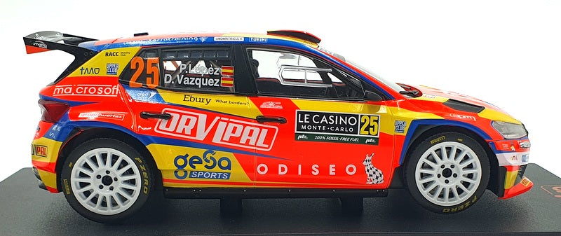 Ixo 1/18 Scale Diecast 18RMC199.22 - Skoda Fabia Rally2 (2023) #25 MC 2024