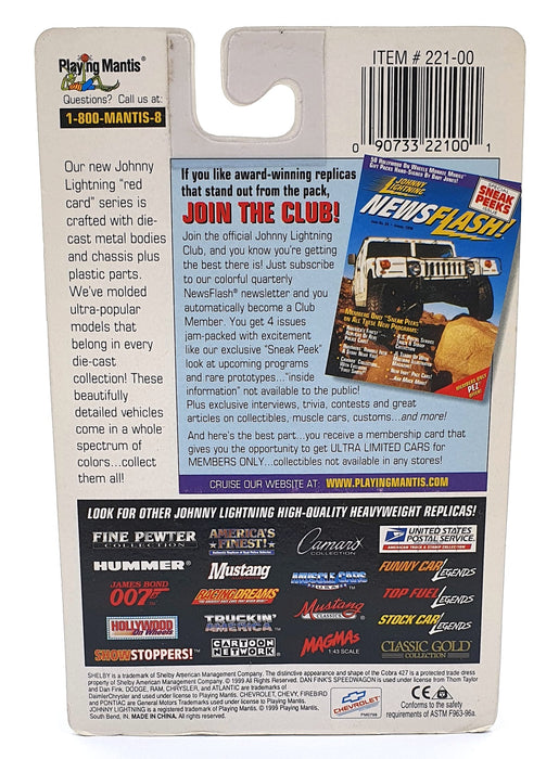 Johnny Lightning 1/64 Scale 221-00 - 1957 Chevrolet - Met. Green