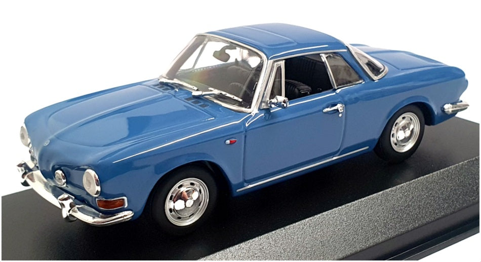 Maxichamps 1/43 Scale 940 050221 - 1966 Volkswagen Karmann Ghia 1600 - Blue