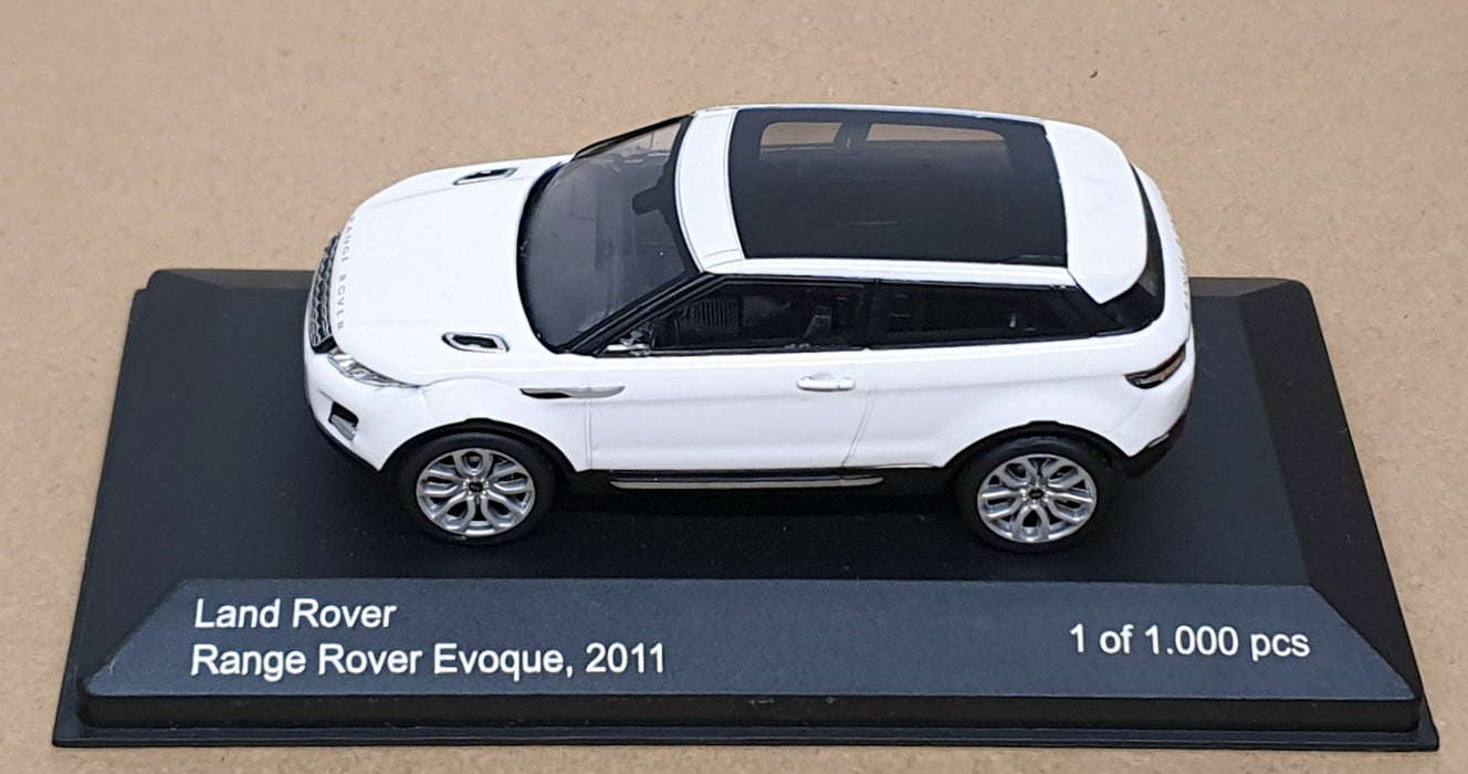 Whitebox 1/43 Scale WB227 - 2011 Land Rover Range Rover Evoque Coupe - White
