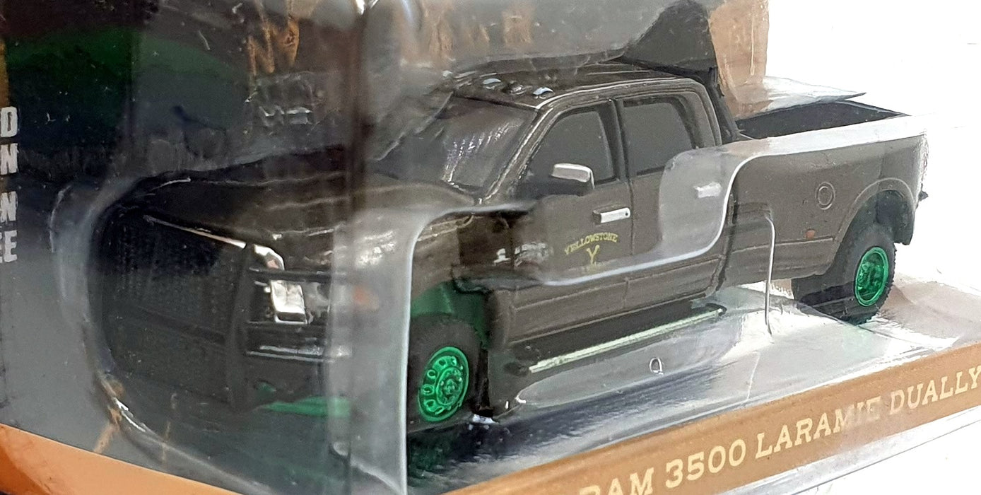 Greenlight 1/64 Scale 44980-F - 2017 RAM 3500 Laramie Dually Yellowstone Chase