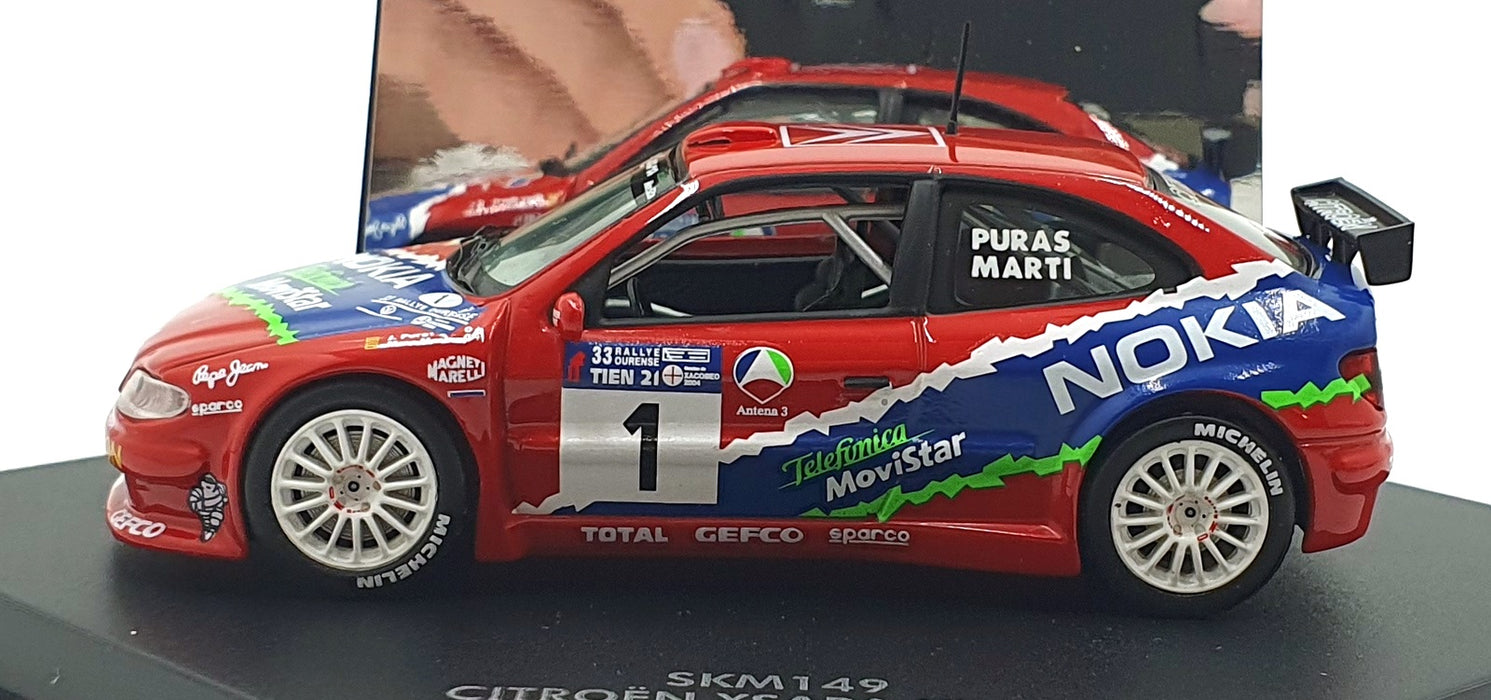 Skid 1/43 Scale SKM149 - Citroen Xsara Kit Car #1 Ourense Rally 2000