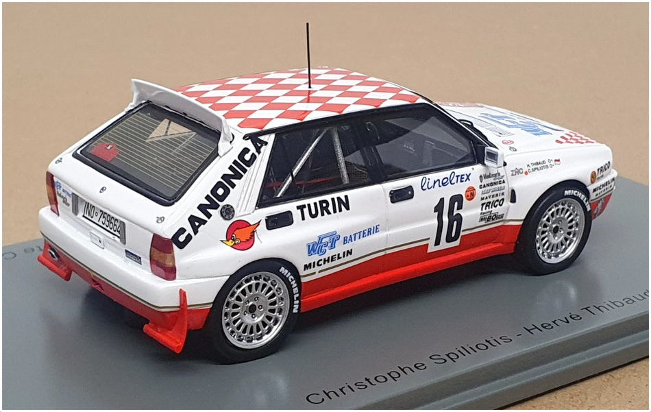 Spark 1/43 Scale S9026 - Lancia Delta EVO Winner Grp N Rally M. Carlo 1993