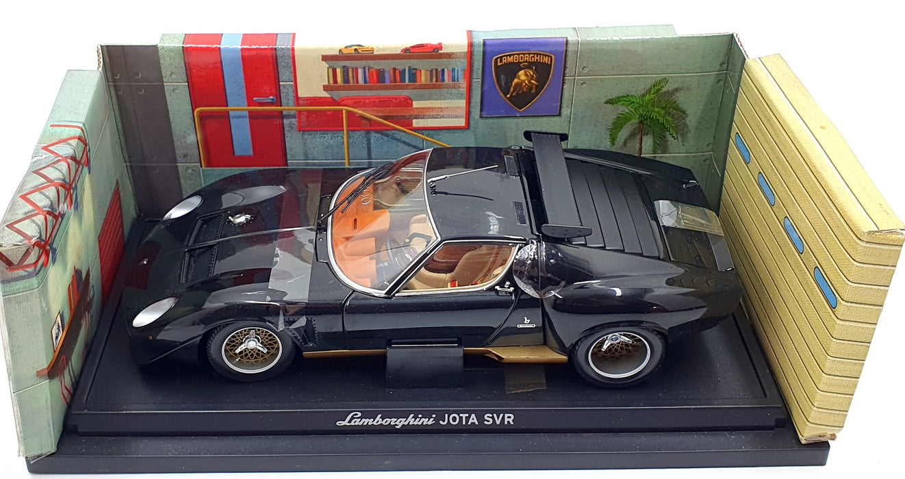 Kyosho 1/18 Scale Diecast 08311B - Lamborghini Jota SVR - Black/Gold
