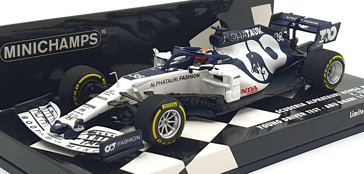 Minichamps 1/43 Scale 417 209938 - Honda AT01 #38 Test Abu Dhabi 2020