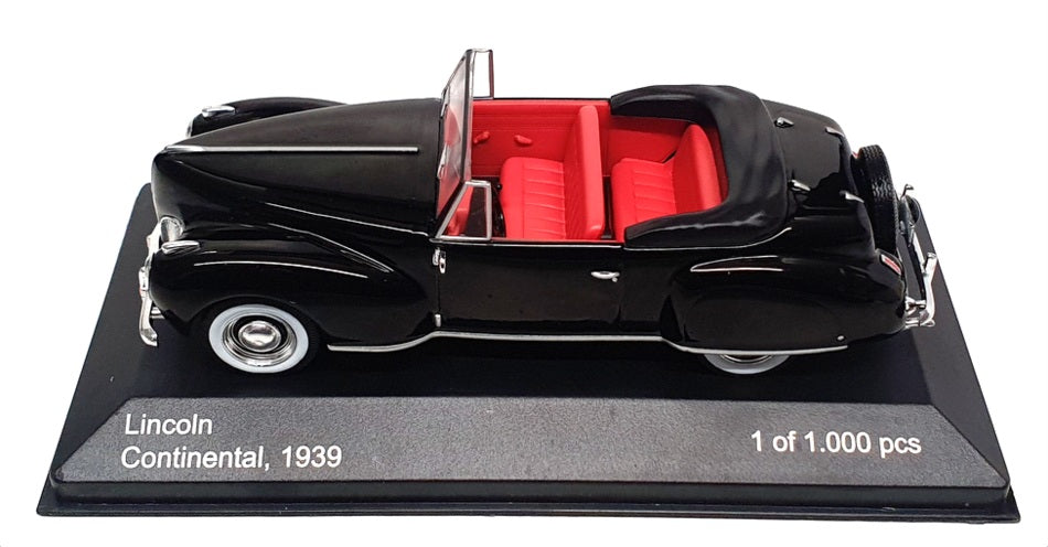 Whitebox 1/43 Scale WB117 - 1939 Lincoln Continental - Black
