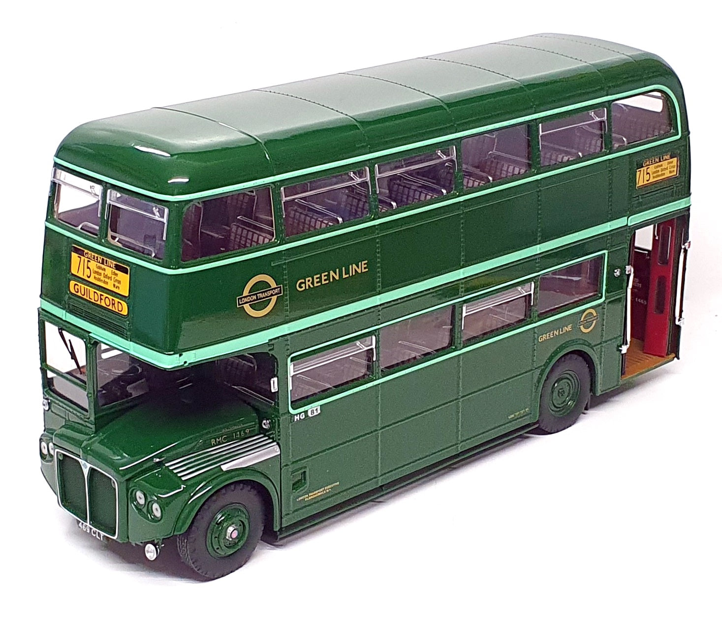 Sun Star 1/24 Scale 2912 AEC RMC Green Line Routemaster London Bus 715 Guildford