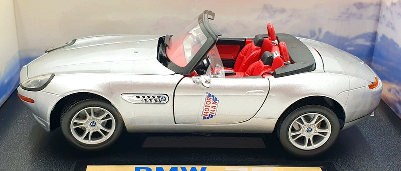 Motor Max 1/18 Scale Diecast 73106 - BMW Z8 Roadster - Silver