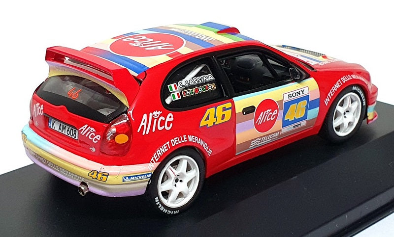 Ixo 1/43 Scale RAM164 - Toyota Corolla WRC #46 Monza Rally 2004