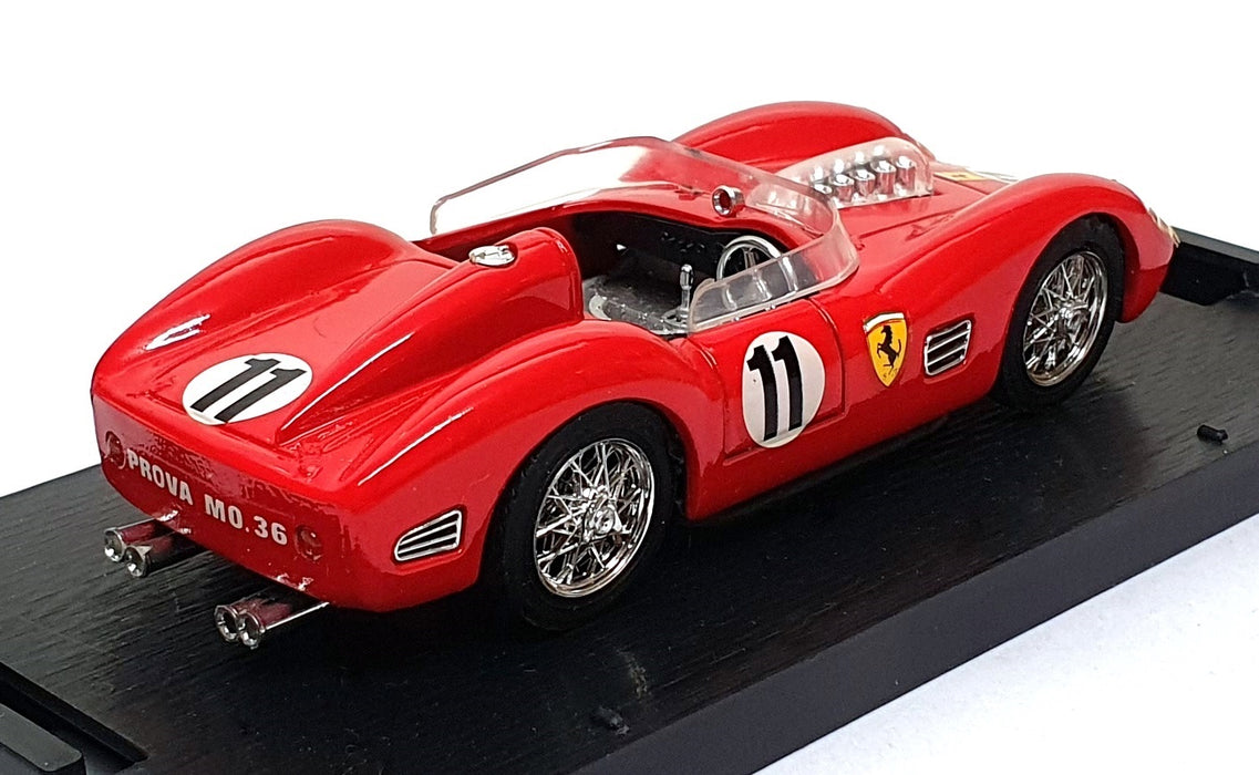 Brumm 1/43 Scale R93 - Ferrari 250 TRS #11 Le Mans 1960 - Red