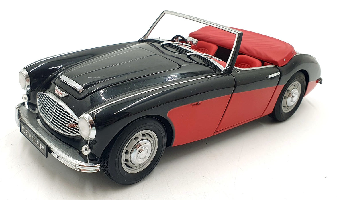 Kyosho 1/18 Scale Diecast 22426K - Austin Healey 3000 - Black/Red