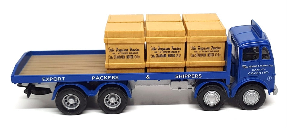 Corgi 1/50 Scale 12301 - Foden FG 8W Platform Lorry & Crates - Motor Packing Co