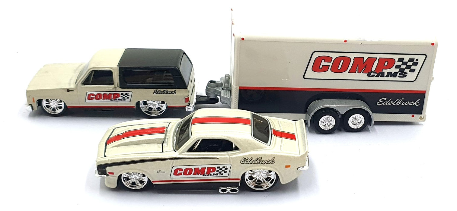 Maisto 1/64 Scale Diecast 11404 1979 Chevrolet KS Blazer/1968 Chevvy Camaro Z/28