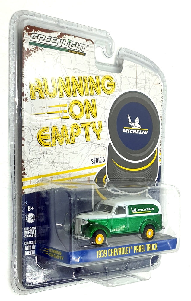 Greenlight 1/64 Scale 41050-B - 1939 Chevrolet Panel Truck - Michelin