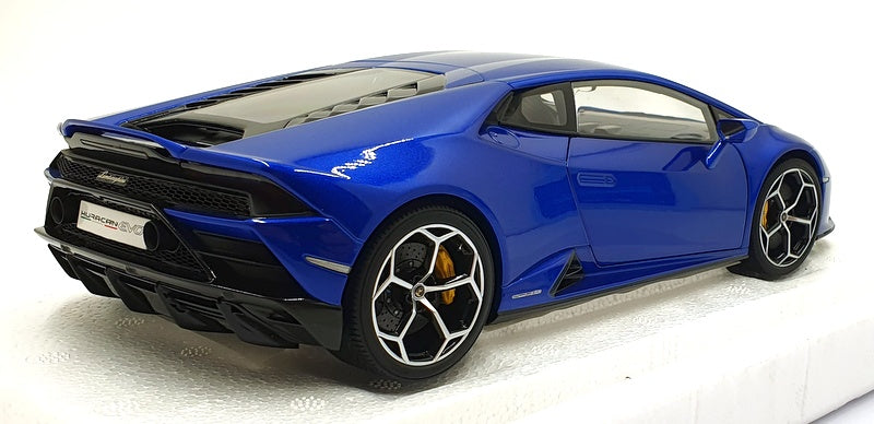 Autoart 1/18 Scale Diecast 79212 - Lamborghini Huracan Evo - Blue Nethuns
