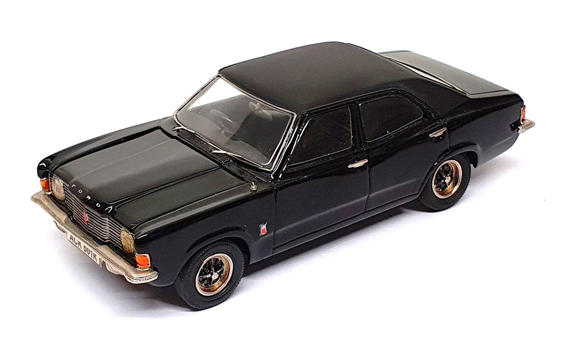 Abbey Classics 1/43 Scale AC04B Ford Cortina Mk3 Saloon - Black/Black Vinyl Roof