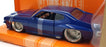 Jada 1/24 Scale Diecast 33545 - 1971 Pontiac GTO - Dark Blue