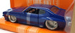 Jada 1/24 Scale Diecast 33545 - 1971 Pontiac GTO - Dark Blue