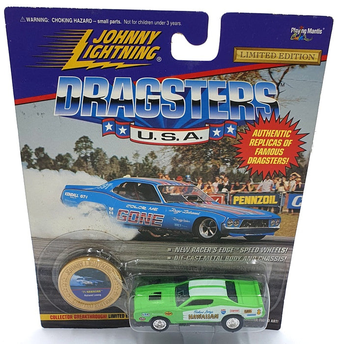 Johnny Lightning 1/64 Scale 320-100 Dragsters USA 1971 Hawaiian - Roland Leong