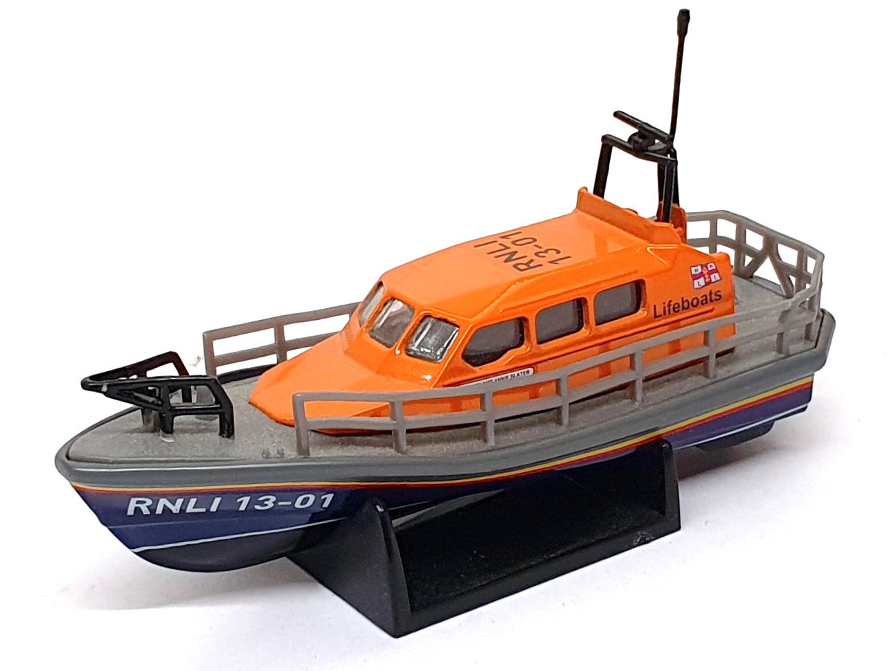 Corgi 1/136 Scale RS471023 - RNLI Shannon Class Lifeboat 13-01 - Orange/Blue