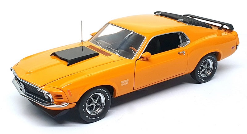 Franklin Mint 1/24 Scale B11E846 - 1970 Ford Mustang Boss 429 - Orange
