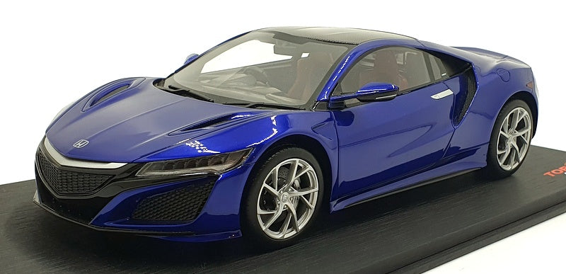 Top Speed 1/18 Scale Resin TS0062 - Honda NSX 2017 (RHD) - Nouvelle Blue Pearl