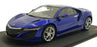 Top Speed 1/18 Scale Resin TS0062 - Honda NSX 2017 (RHD) - Nouvelle Blue Pearl
