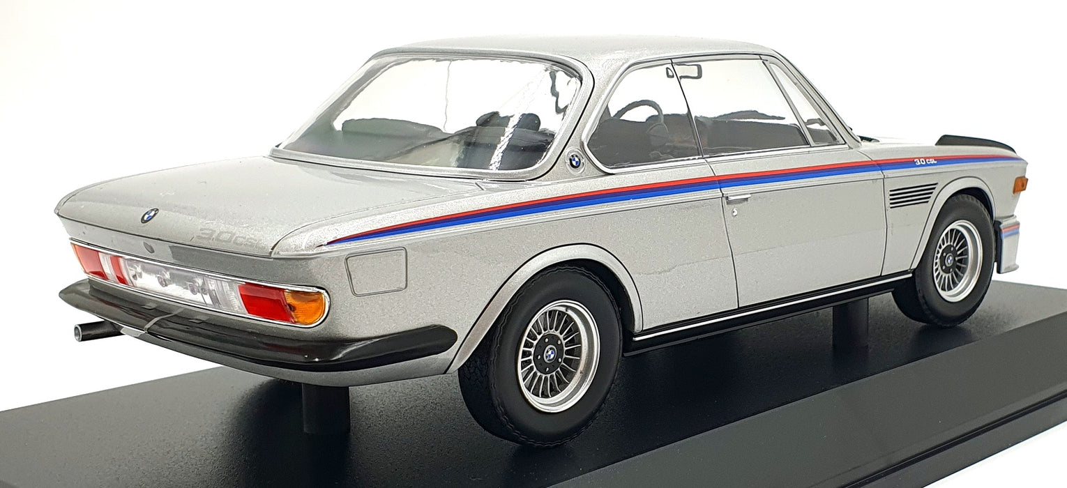 Minichamps 1/18 Scale 155 028135 - 1973 BMW 3.0 CSL - Silver