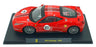Burago 1/24 Scale Diecast 191223E - 2010 Ferrari 458 Challenge - Red #5