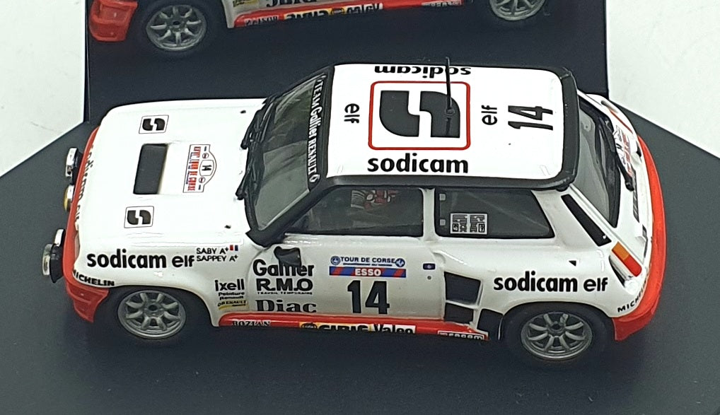 Skid 1/43 Scale SKC014 - Renault 5 Turbo #14 Tour De Corse 1982