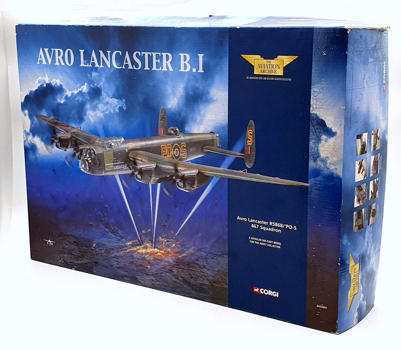 Corgi 1/72 Scale AA32601 - Avro Lancaster B1 R5868/'PO-S Aircraft 467 Sq.