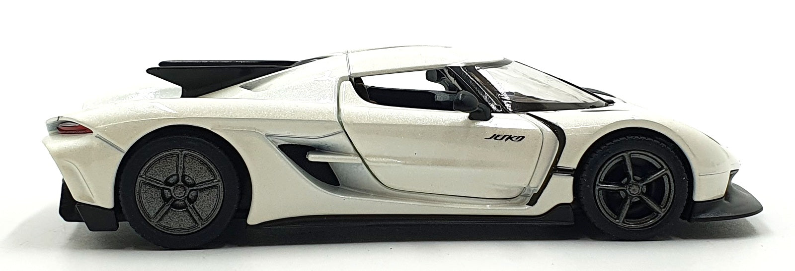 Kinsmart 1/36 Scale Pull Back & Go TY4260 - Koenigsegg Jesko Absolut - Met White
