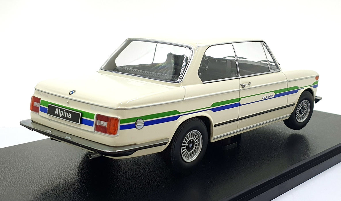 KK Scale 1/18 Scale Diecast KKDC181321 - 2002 BMW Alpina 1974 - White