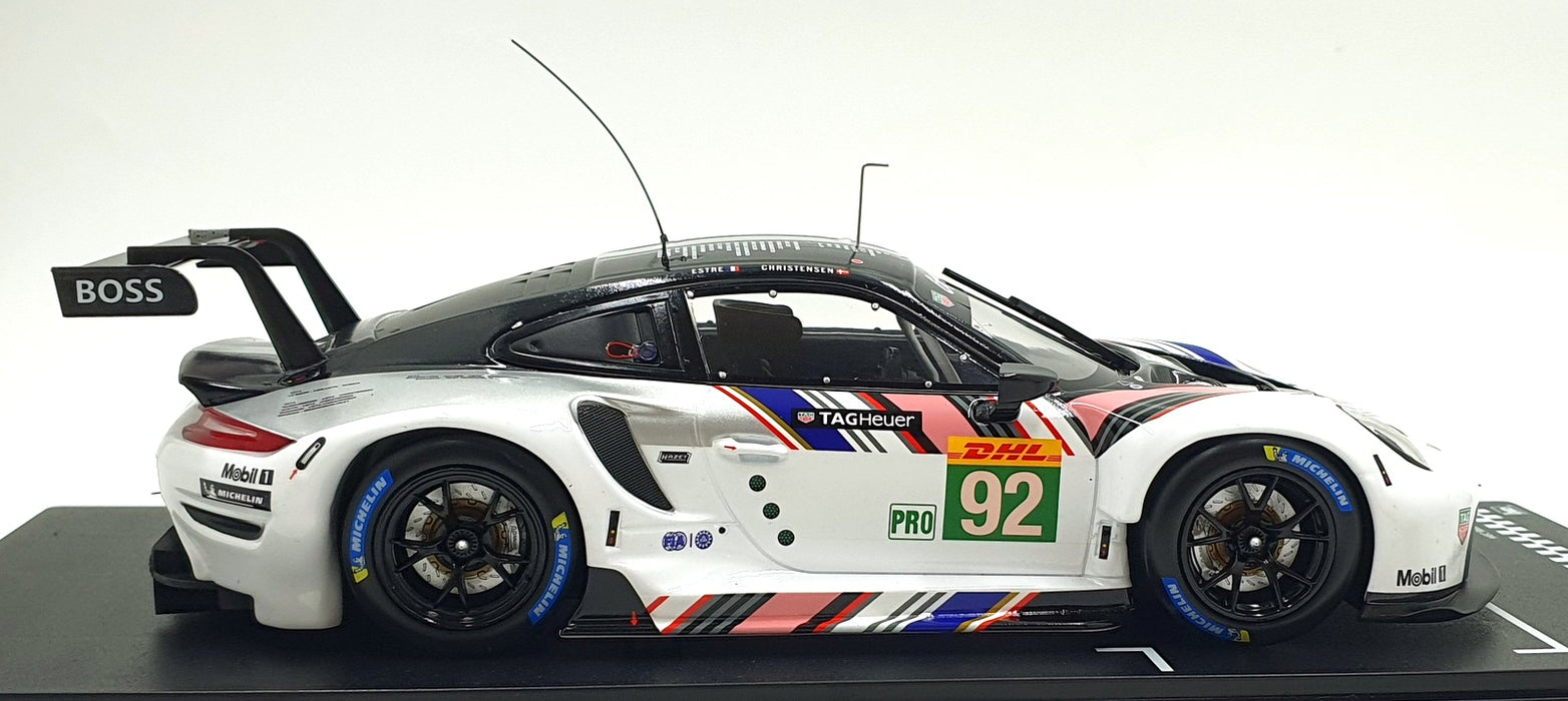 IXO 1/18 Scale LEGT18-23030 - Porsche 911 RSR #92 WEC Race 8h Bahrain 2022