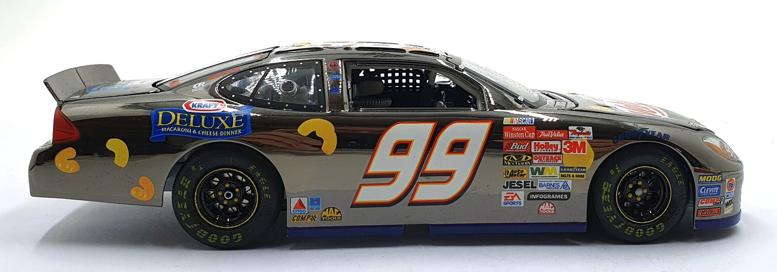 Team Caliber 1/24 Scale JB3C299VE - 2003 Ford Taurus #99 NASCAR - Jeff Burton