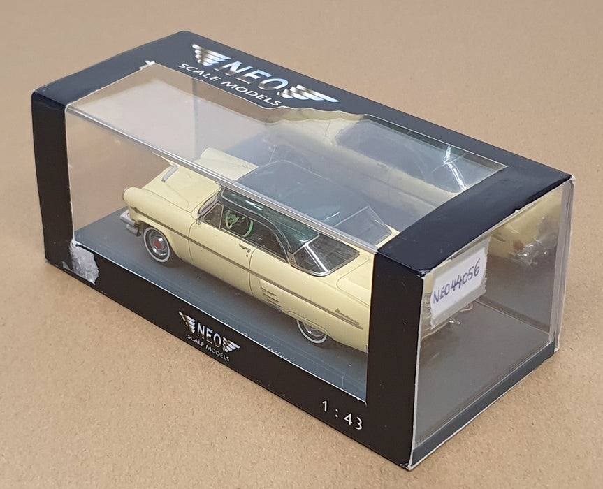 Neo 1/43 Scale NEO44056 - 1954 Mercury Monterey Sun Valley - Yellow