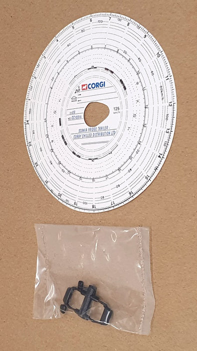 Corgi 1/50 Scale CC12216 - Scania Fridge Trailer (Corby Chilled Distribution)