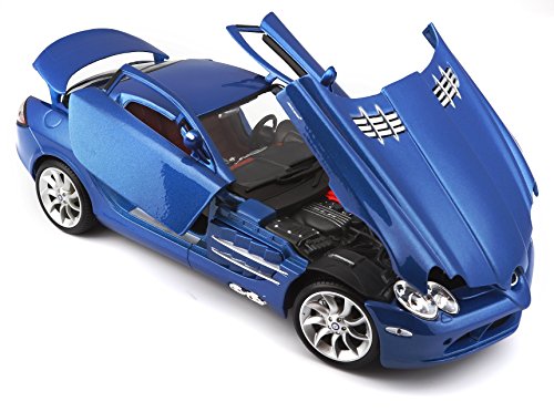 Maisto 1/18 Scale Diecast - 36653 Mercedes Benz SLR McLaren Metallic Blue